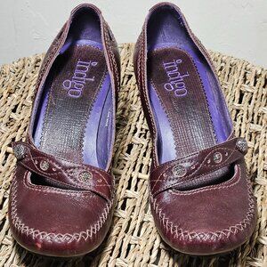 INDIGO Brown Heels, Women's size 7.5